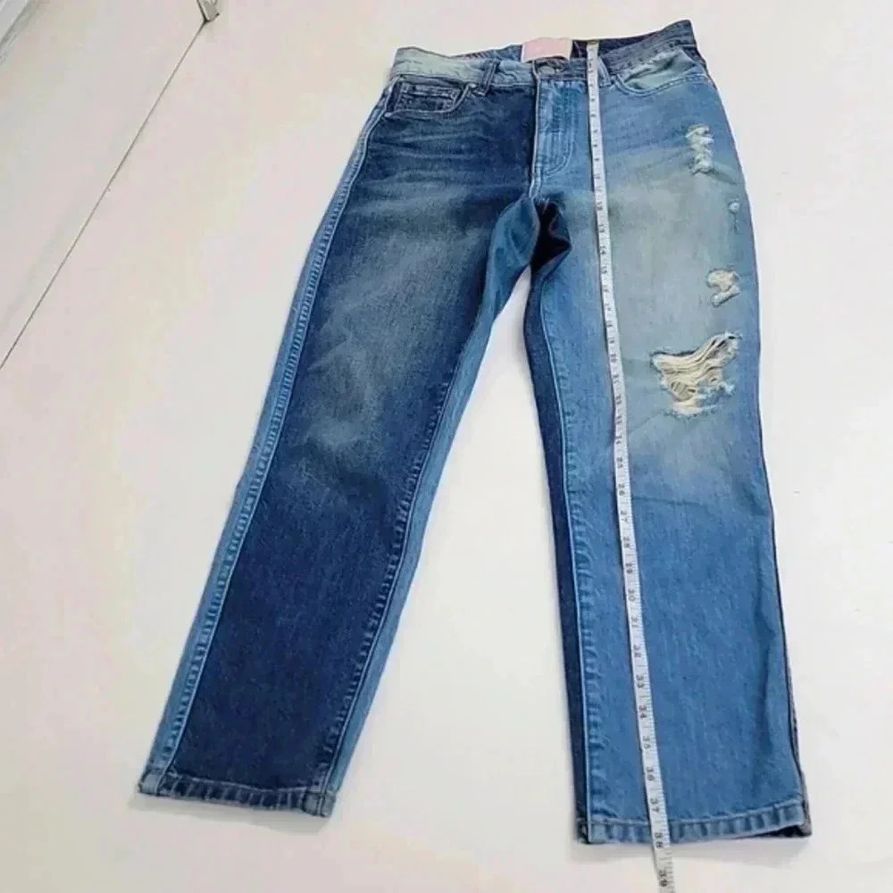 REVICE Blue High Rise Jeans - Picture 3 of 13